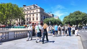 Париж прогулка по островам Сите и Сен-Луи во время летней жары атмосфера исторического центра  ☀️✨