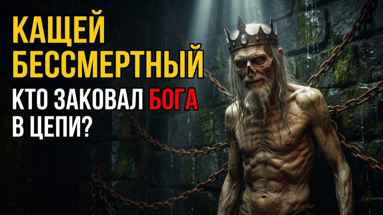 Почему КАЩЕЙ БЕССМЕРТНЫЙ - бессмертен? Тайна древнего бога славян