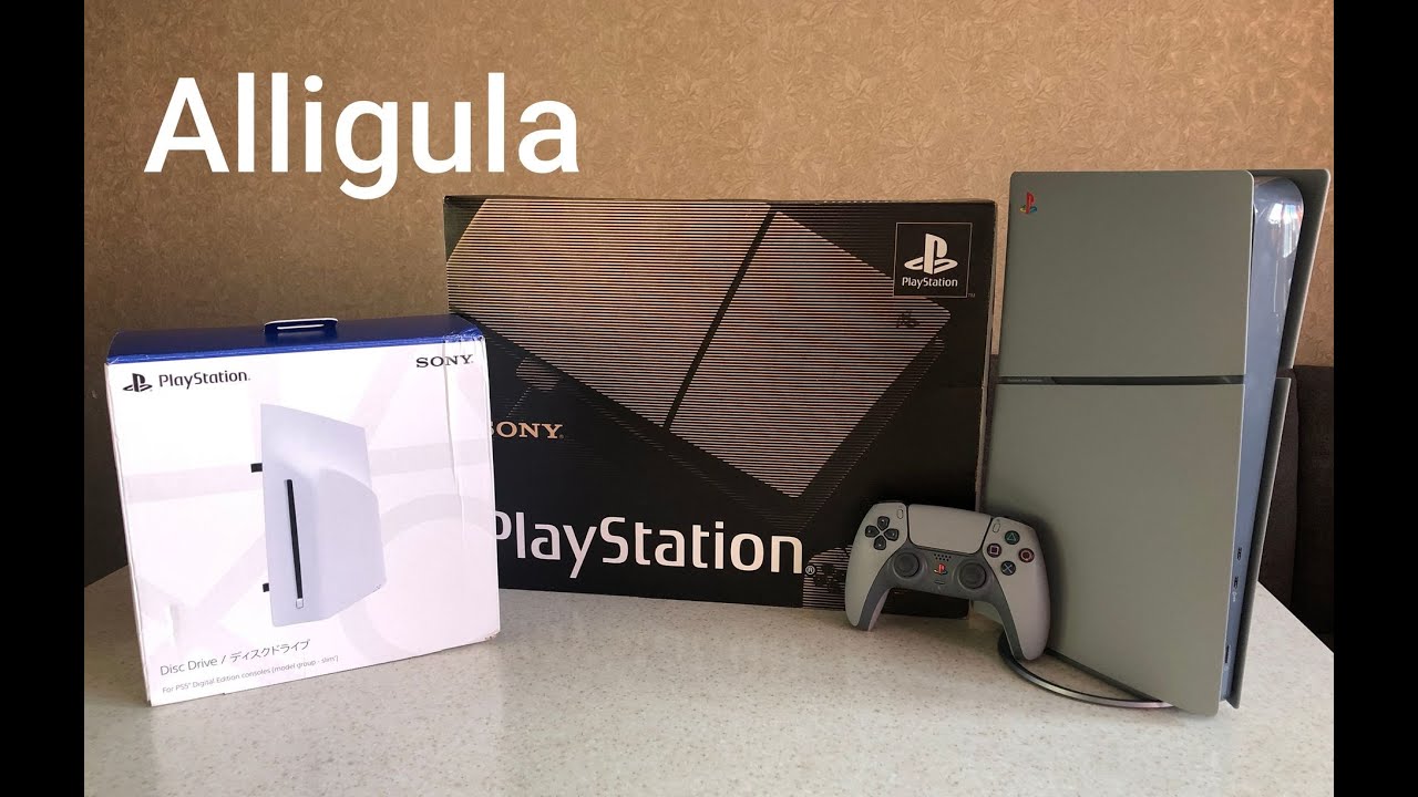 Установка Blu-ray привода | PlayStation 5 Slim The 30th Anniversary Edition смотреть онлайн