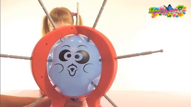 Бум бум балун игра распаковка лопаем воздушные шарики палочками balloon and installation game toy смотреть онлайн