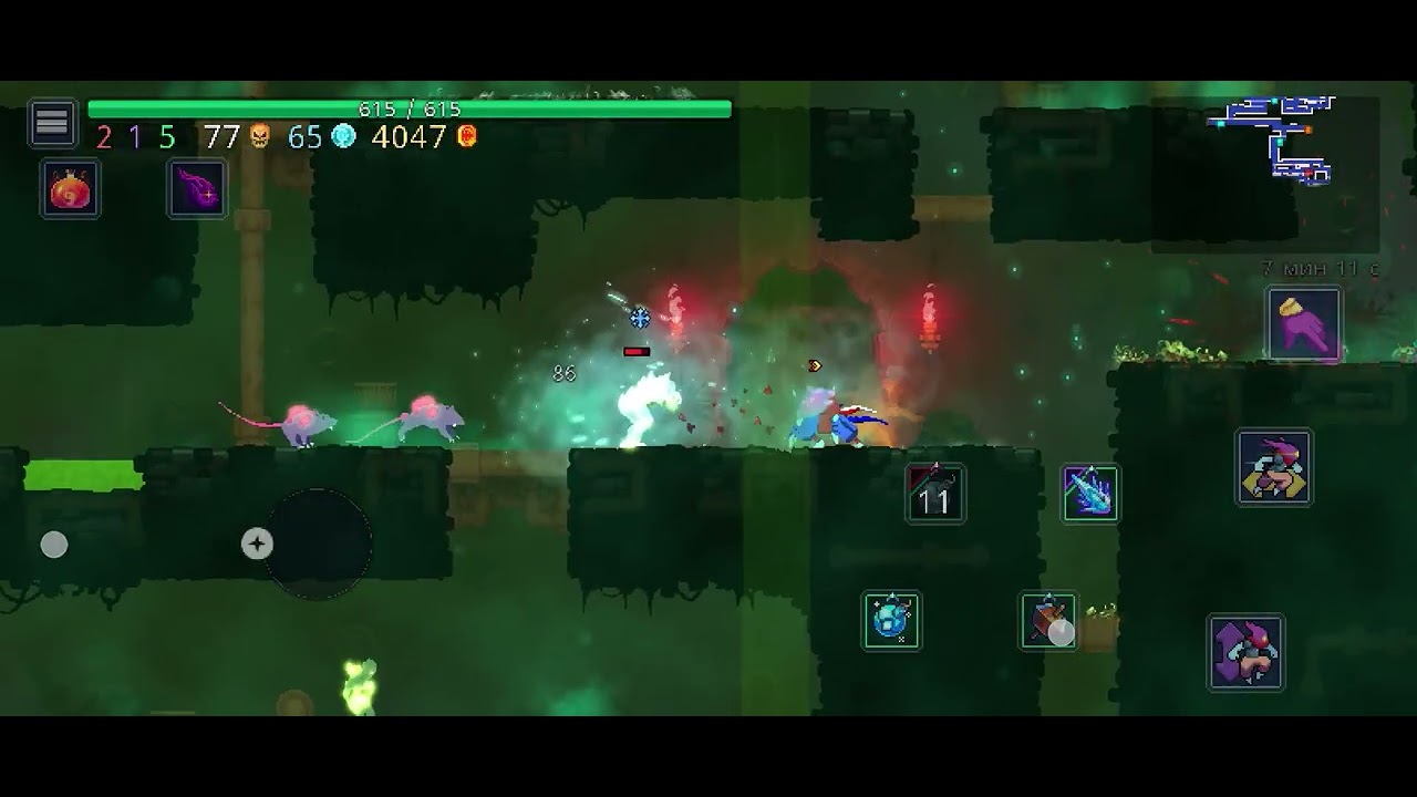 Dead Cells · 0BC · Забег #1 · Ядовитые сточные канавы· Часть 2/10 смотреть онлайн