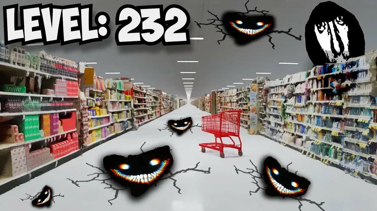 Backrooms: УРОВЕНЬ "232" ПРОДУКТОВЫЙ МАГАЗИН смотреть онлайн
