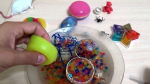 ЧТО ВНУТРИ игрушки АНТИСТРЕСС животные СЛАЙМ лизун  видео для детей