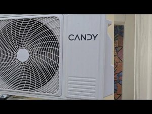 Кондиционер Candy Pura CY-09RAIN-A/CY-09RAOUT-A работа зимой