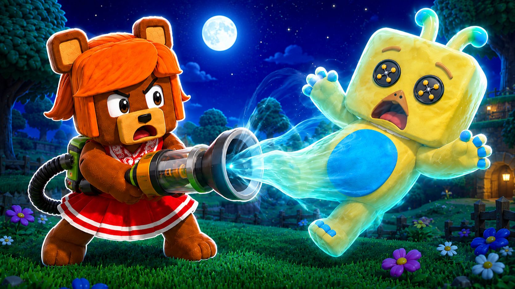 😳 ШИКА СТАЛА ПРИЗРАКОМ в СУПЕР МИШКА! SUPER BEAR ADVENTURE