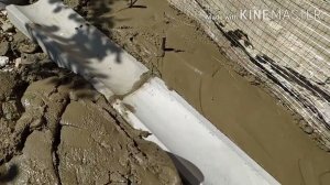 Отмостка из бетона своими . Do-it-yourself concrete pavement.