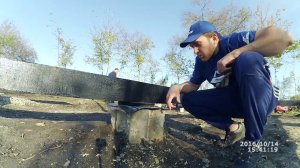 Строительство деревянных каркасных домов в Украина Дом 6х4 со сторожкой . Обвязка дома