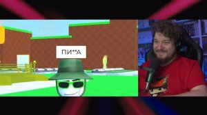 САМЫЙ ТУПОЙ ЧИТЕР В АМОНГ АС И РОБЛОКС | РЕАКЦИЯ НА ДАЧНИКА