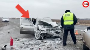 ЖЕСТЬ НА ДОРОГАХ 2026: Момент Аварии Попал На Камеру!