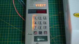 Вызывная панель Vizit БВД-343r + Блок управления Vizit БУД-302М
