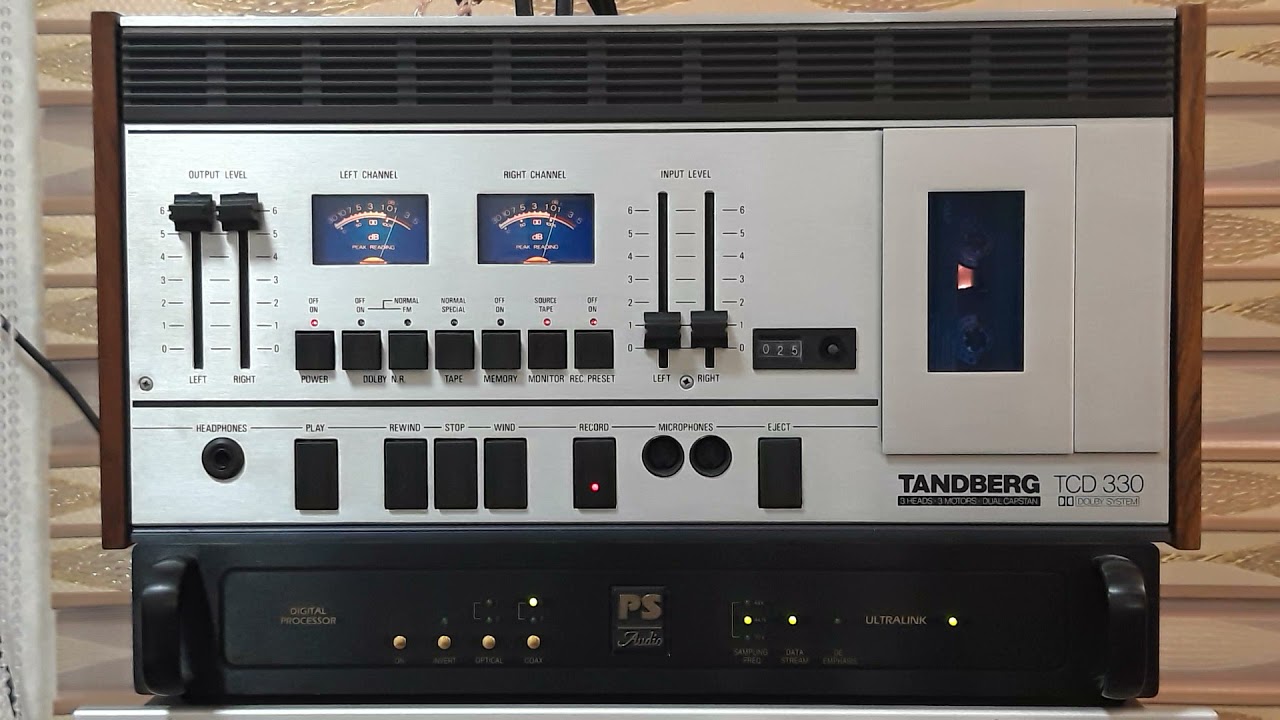 Tandberg TCD330 калибровка и запис после 45 лет!! смотреть онлайн