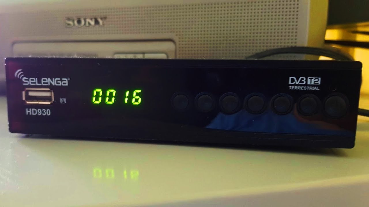 SELENGA HD930 Цифровая 📺 эфирная ТВ приставка. Ремонт через 9 лет работы. смотреть онлайн