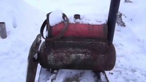 Как сделать Печь Парогенератор из газового балона