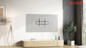 Кронштейн на стену для телевизора с наклоном диагональ 37-70 UniTeki TM1206 черный