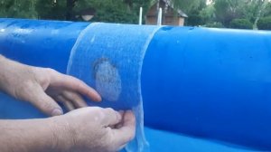 Как быстро и качественно заклеить бассейн