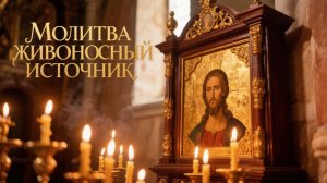 Молитва живоносный источник изливает исцеления