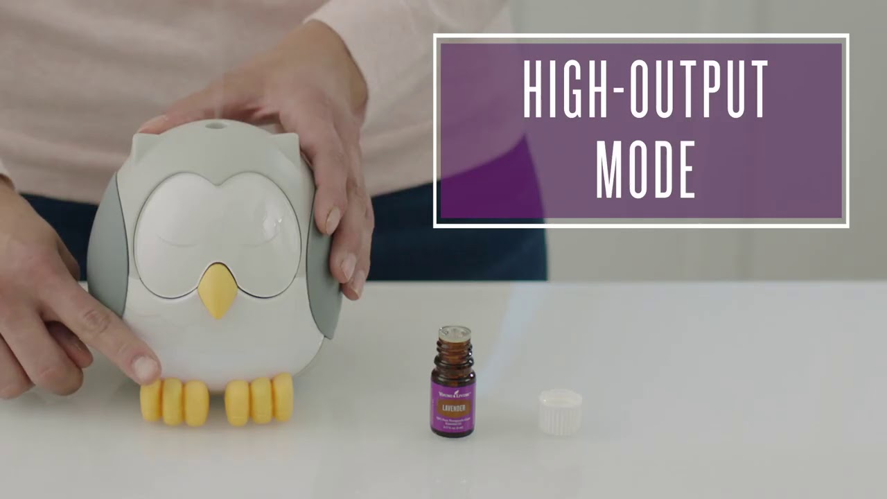 Как использовать диффузор Feather the Owl Young Living Essential Oils смотреть онлайн