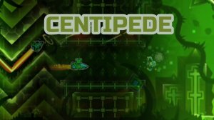 Centipede by zander12 в geometry dash.