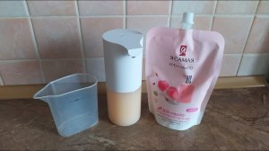 Как заправить дозатор мыла Xiaomi Mijia Automatic Foam Soap Dispenser. Инструкция.