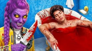 5 СЕКРЕТНЫХ КОМНАТ ОТ ЗЛЫХ K-POP ДЕМОНОВ ОХОТНИКОВ! 👹🔥 Прятки на выживание ! [01:174, 01:175]