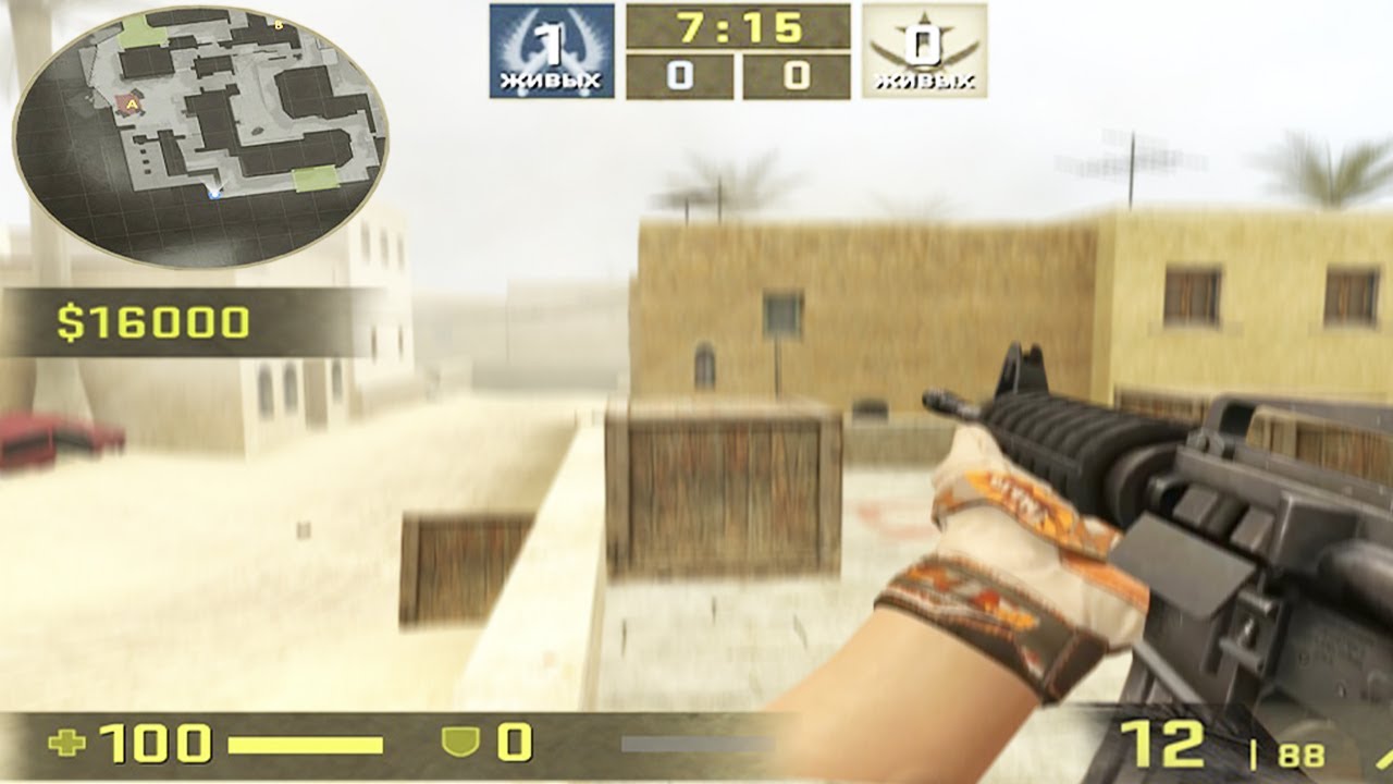 HUD CSGO для CS SOURCE ClientMod 2024 смотреть онлайн