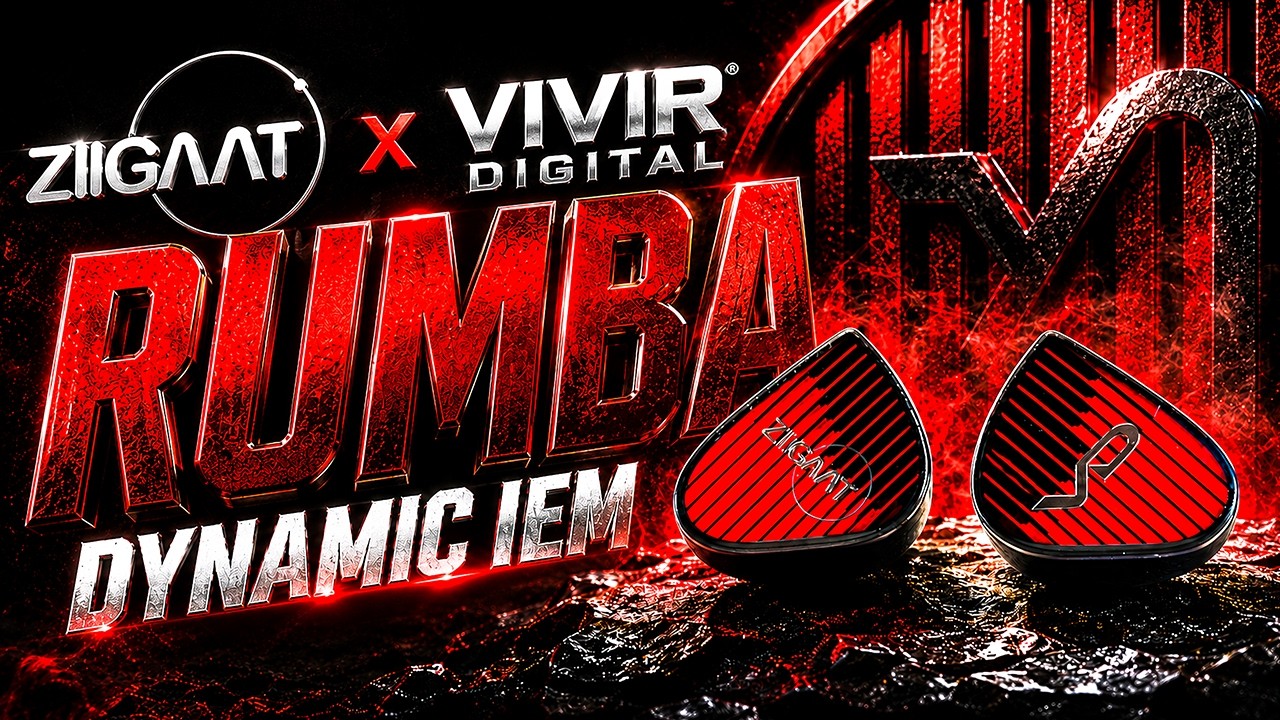 ZIIGAAT X VIVIR DIGITAL RUMBA: ТЁПЛЫЕ И МУЗЫКАЛЬНЫЕ ДИНАМИЧЕСКИЕ IEM!