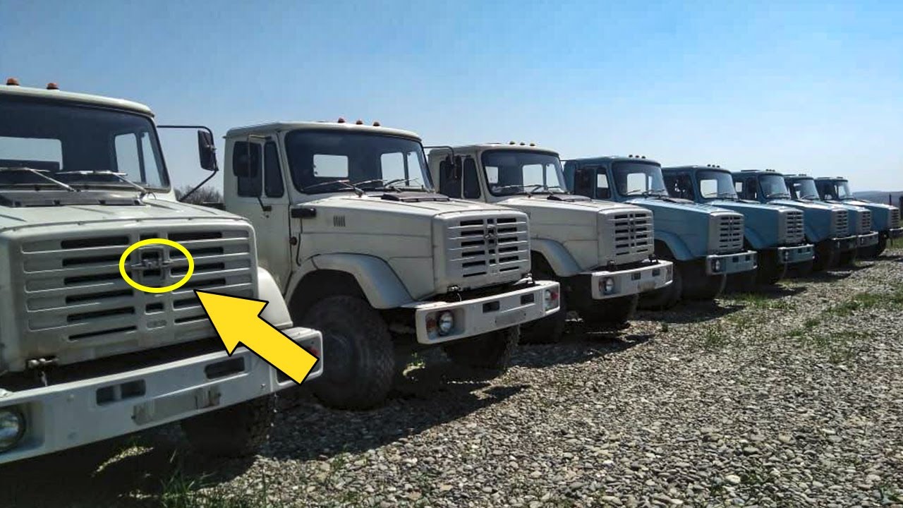 Как на самом деле десятки "НОВЫХ" грузовиков ЗИЛ, ждут своих хозяев? смотреть онлайн