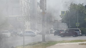 Анапа ЦЕНТР задыхается ОТ дыма  Как тушат пожар 2 сутки Витязево и ДЖЕМЕТЕ повезло больше