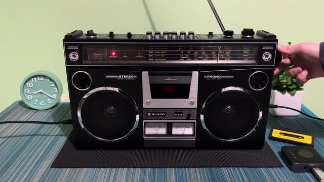 Sanyo M4500KE (1980р.). Відеоогляд для покупця. смотреть онлайн
