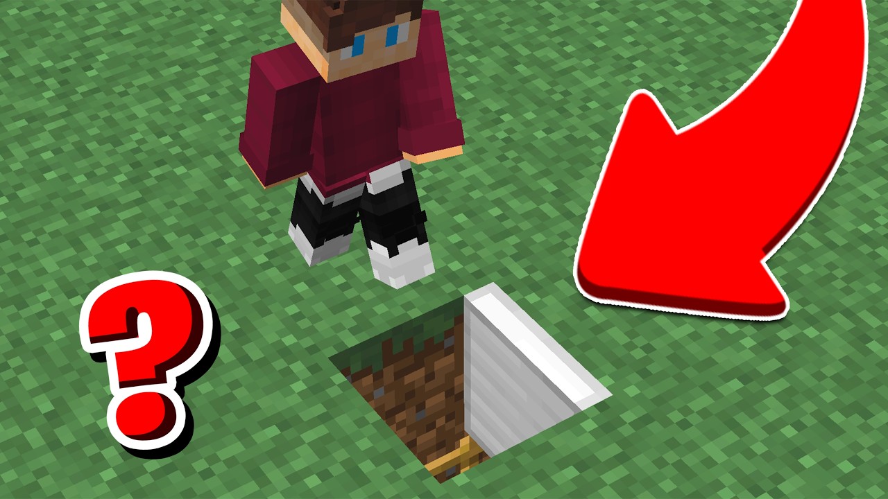 Что находится под этим железным люком в Майнкрафте?! | #minecraft смотреть онлайн