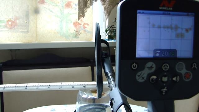 Minelab CTX 3030, реальная глубина, размер и форма цели