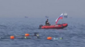 Заплыв через Амурский залив прошёл при температуре воды плюс 19 градусов