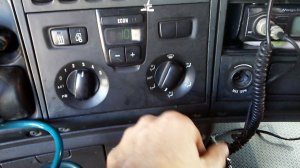 Тягач Scania R, не работает климат-контроль, ремонт