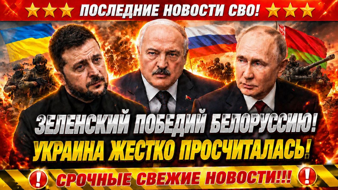 Новости СВО на 28 Июня - Зеленский раскрутил победу над Белоруссией? Последние СВО новости сегодня! смотреть онлайн