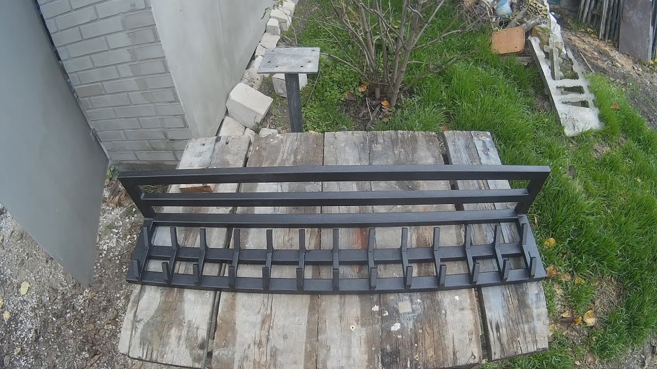 Вешалка в стиле лофт из профтрубы своими руками DIY loft-style coat rack made from corrugated pipe смотреть онлайн
