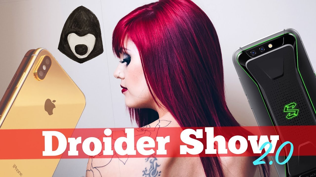 Золотой iPhone X, игровой Xiaomi Black Shark, Xperia XZ2 Premium и .. | Droider Show 340 смотреть онлайн