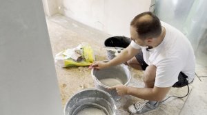Как верно мыть инструмент после шпаклевки стен