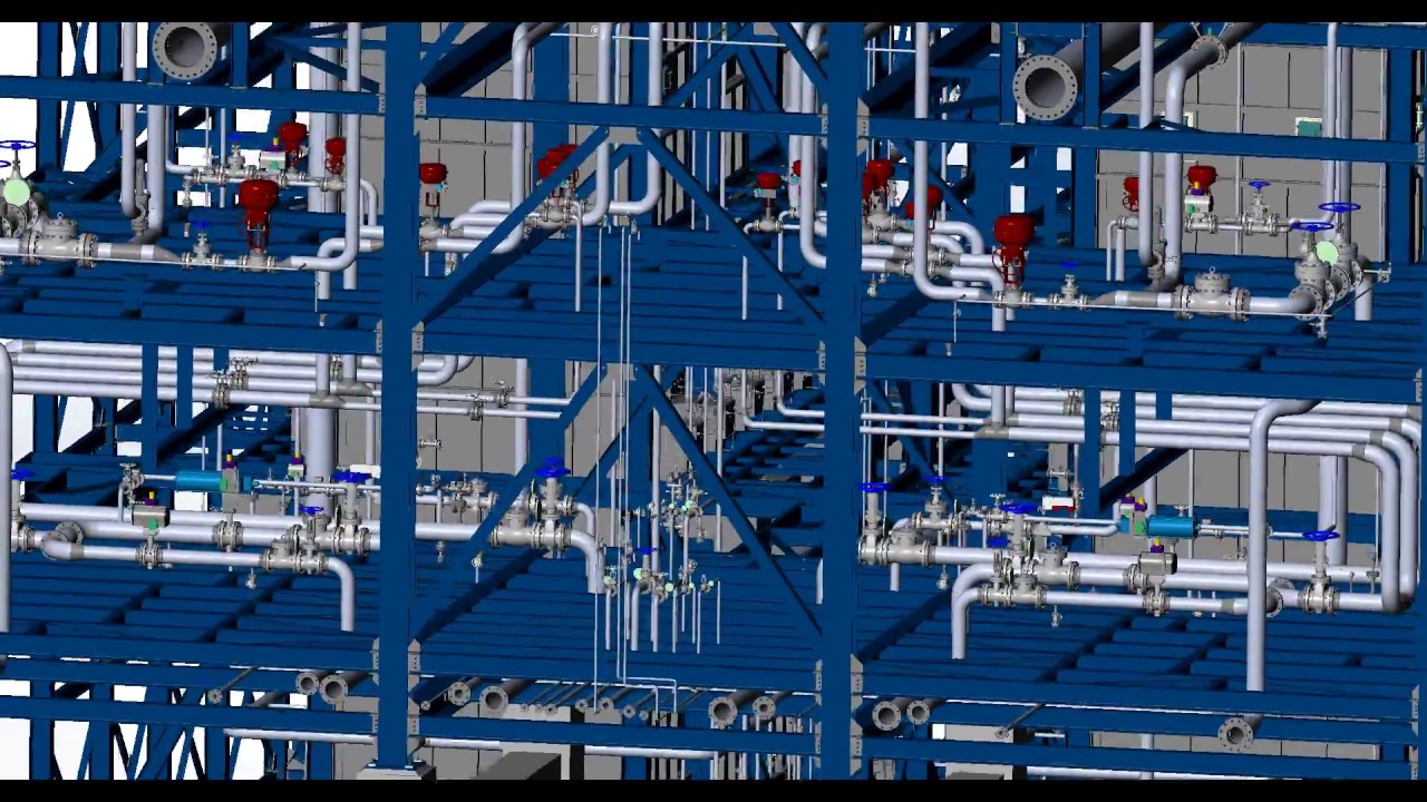 Двухсекционная печь пиролиза этана. Описание технологии. Cracking furnace. Process medium. Часть №2 смотреть онлайн