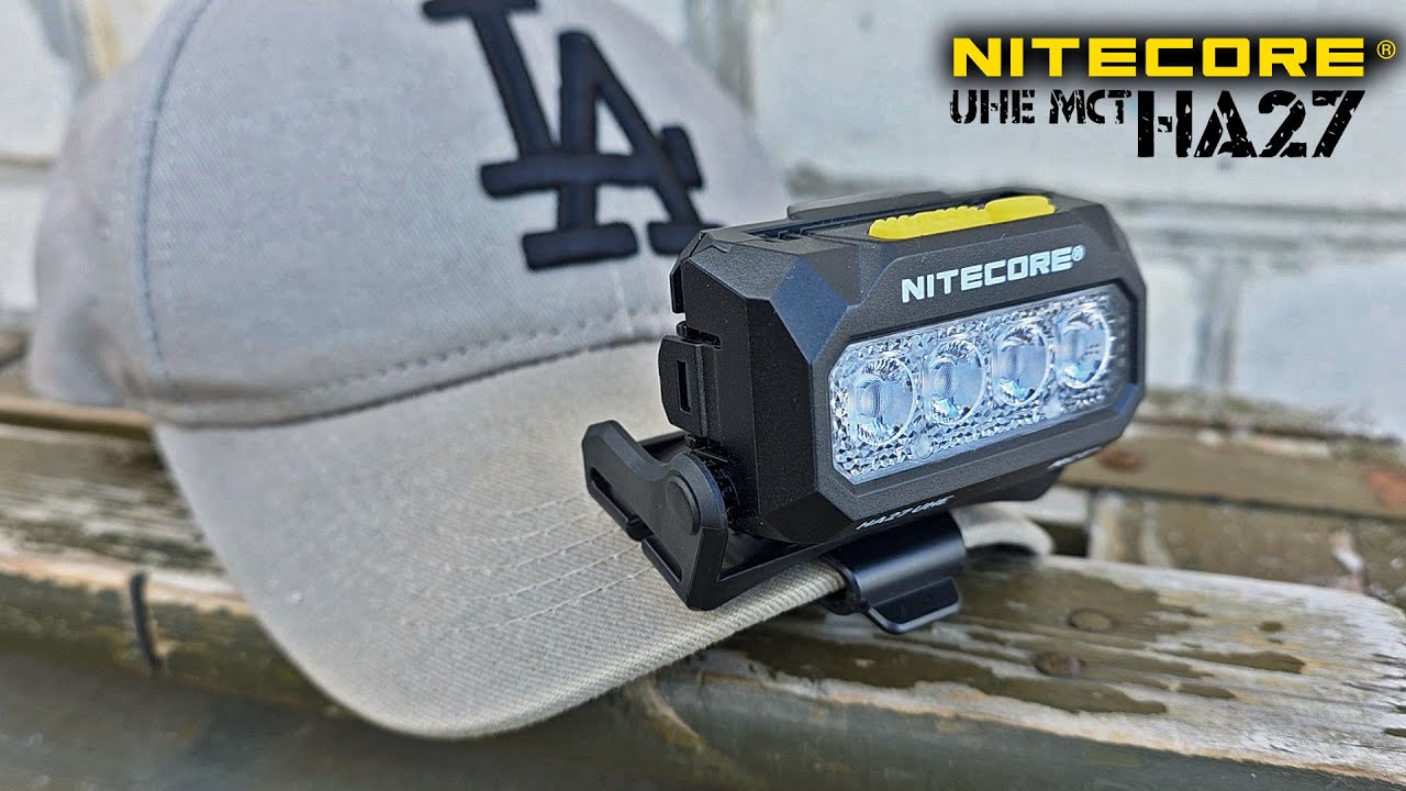 Уникальный налобный фонарь Nitecore HA27 UHE MCT@CorcoranALHeadlamp/NiteLab