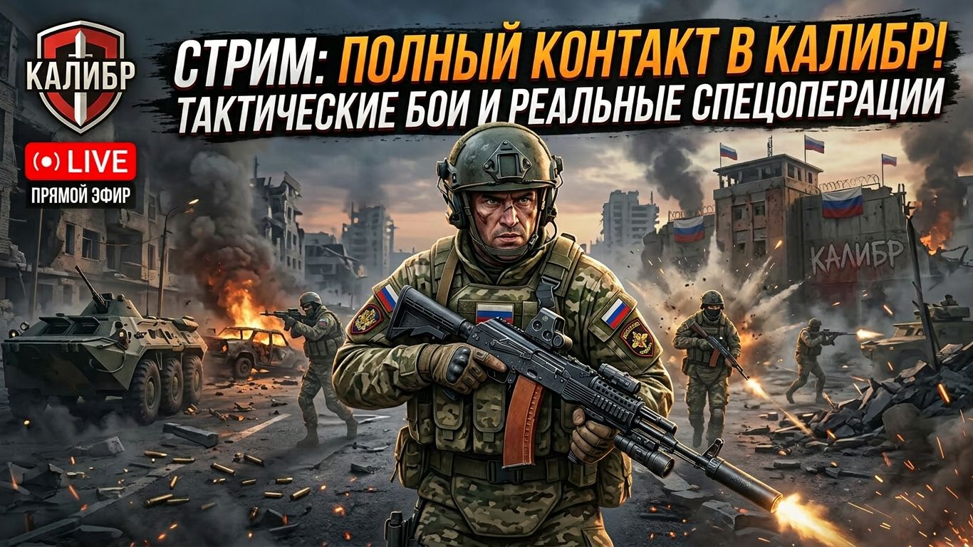КАЛИБР - РАБОТАЕМ В ПОЛНЫЙ КОНТАКТ! смотреть онлайн