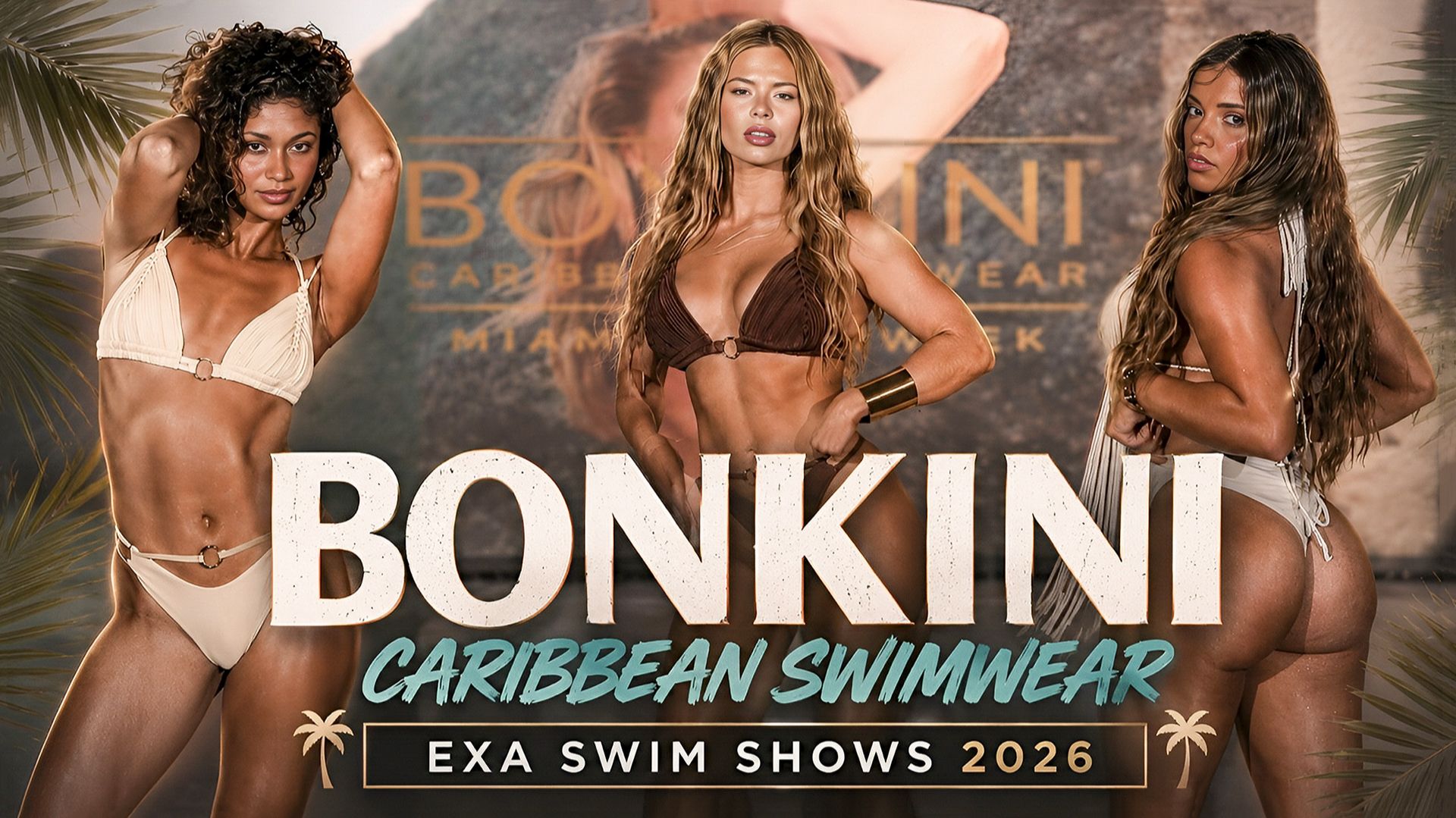 EXA Swim Shows 2026 - Bonkini Caribbean Swimwear Stuns the Runway смотреть онлайн
