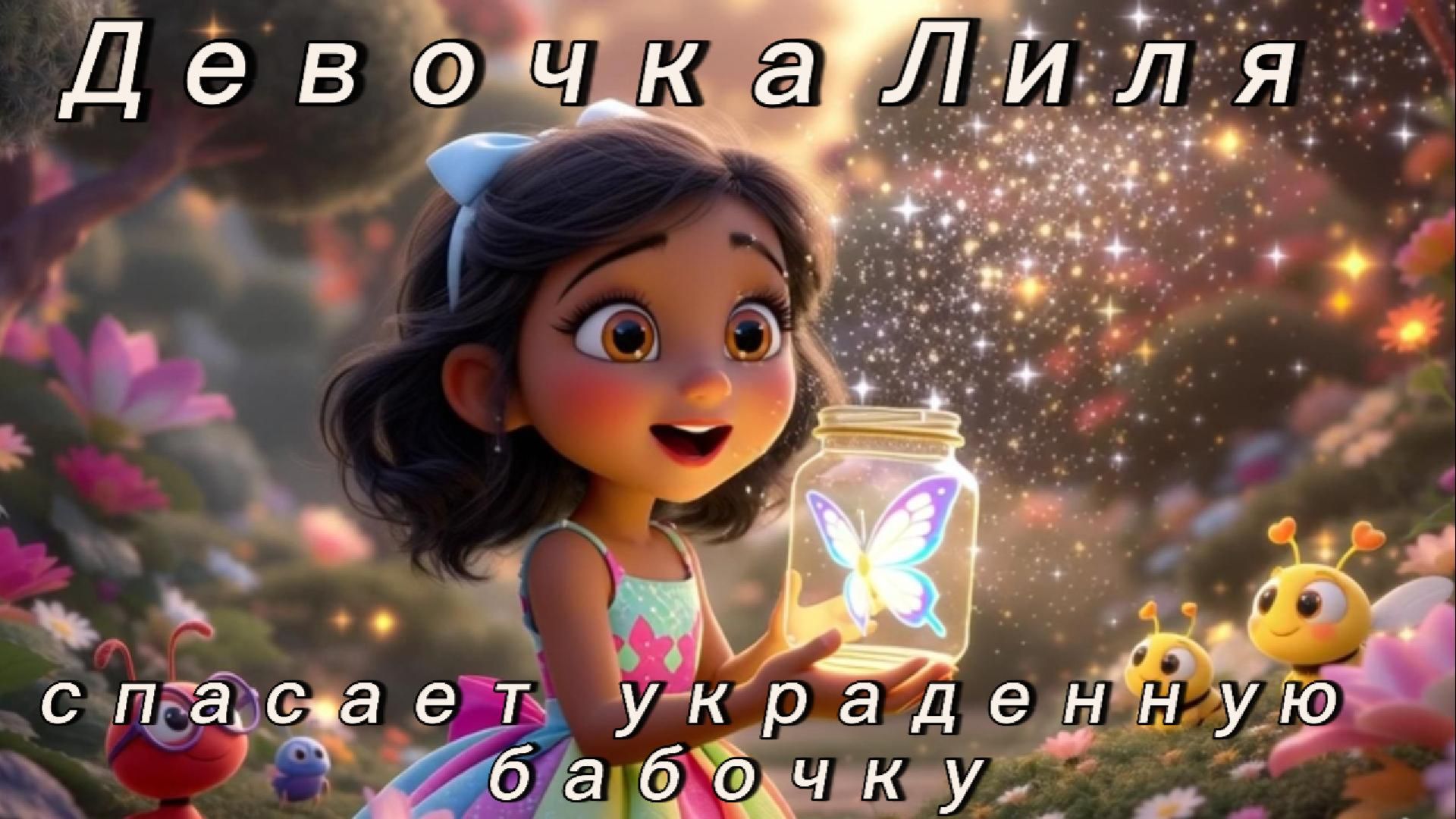🦋 Волшебный сад 🌸 | Лиля-Бабочка | Добрая песня о дружбе, чуде и спасении бабочки | Детская песня