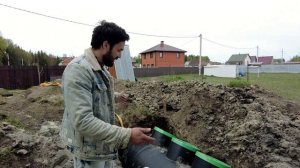 Установил септик при высоком УГВ (канализация в частном доме). Продолжение стройки 21