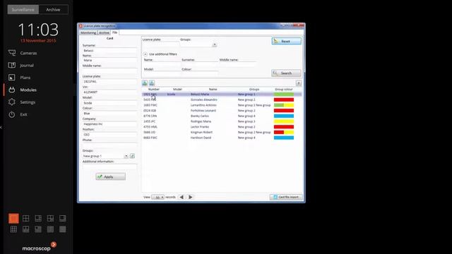 License-Plate Recognition in Macroscop client смотреть онлайн