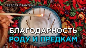 Твои предки тебя УСЛЫШАТ! Благодарность РОДУ, ПРЕДКАМ, РОДИТЕЛЯМ!