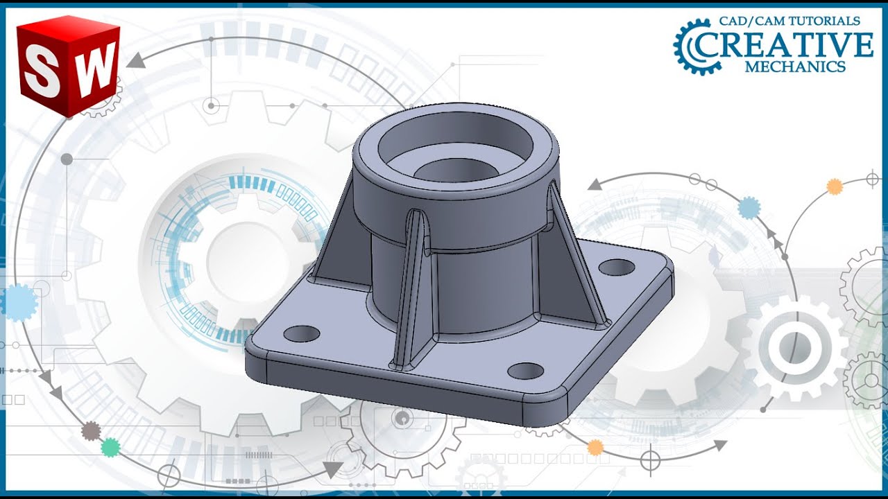 Корпус в Solidworks смотреть онлайн