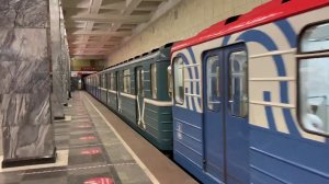 Станции первой очереди Московского метро/ Moscow Metro, first stations