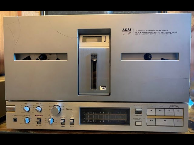 Демонстрация магнитофона AKAI GX-77 2 часть смотреть онлайн
