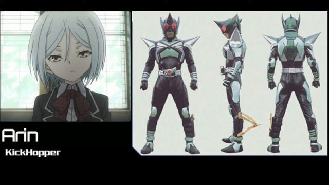 Trinity Seven Crossover Kamen Rider Kabuto