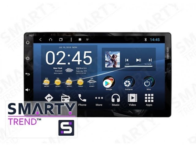SMARTY Trend head unit overview for Toyota Corolla 2017+ смотреть онлайн
